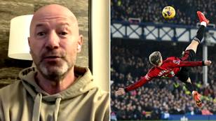 Alan Shearer's X-rated response after being told what the xG was for Alejandro Garnacho's wonder goal