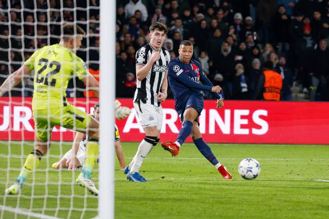 Mbappe vs Newcastle (credit: Getty)