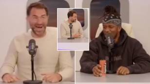 Eddie Hearn was shocked after hearing how KSI splits his earnings with the rest of the Sidemen
