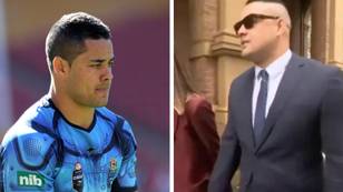 Former NRL star Jarryd Hayne sentenced to four years and nine months in prison for sexual assault