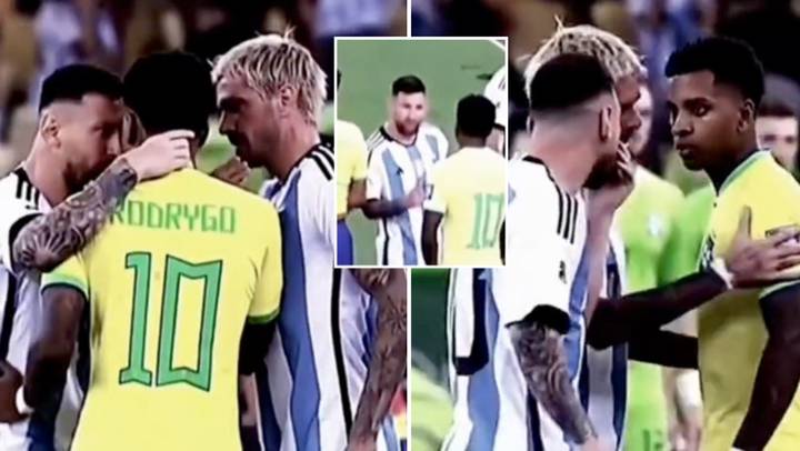 New footage of Lionel Messi and Rodrygo incident shows exactly what was said, it was brutal