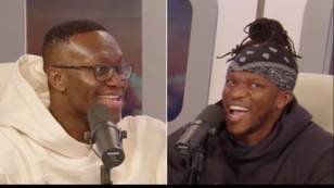 KSI makes incredible £1m bet with brother Deji on Sidemen podcast in front of Eddie Hearn